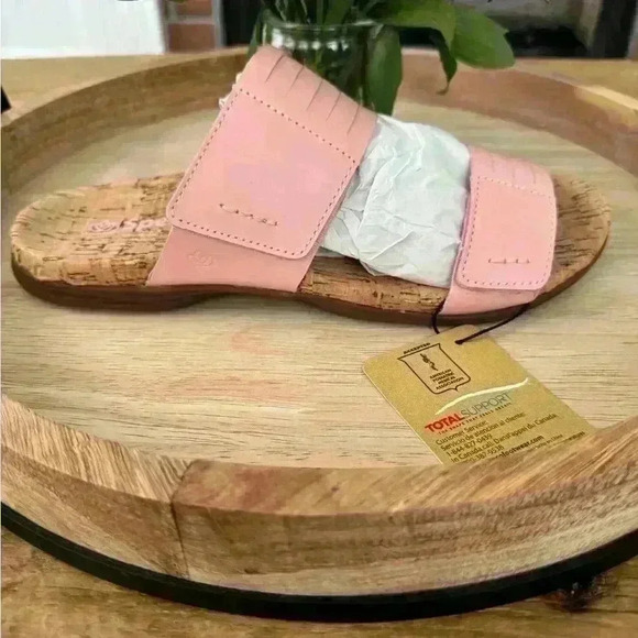 Waco Orthotic Leather Layla Slide~Coral~NEW BOX & BAG!~9.5 - Picture 11 of 12